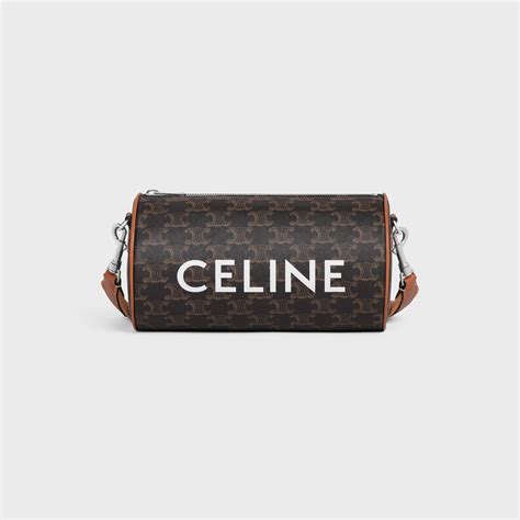 cylinder bag celine|CYLINDER BAG IN TRIOMPHE CANVAS .